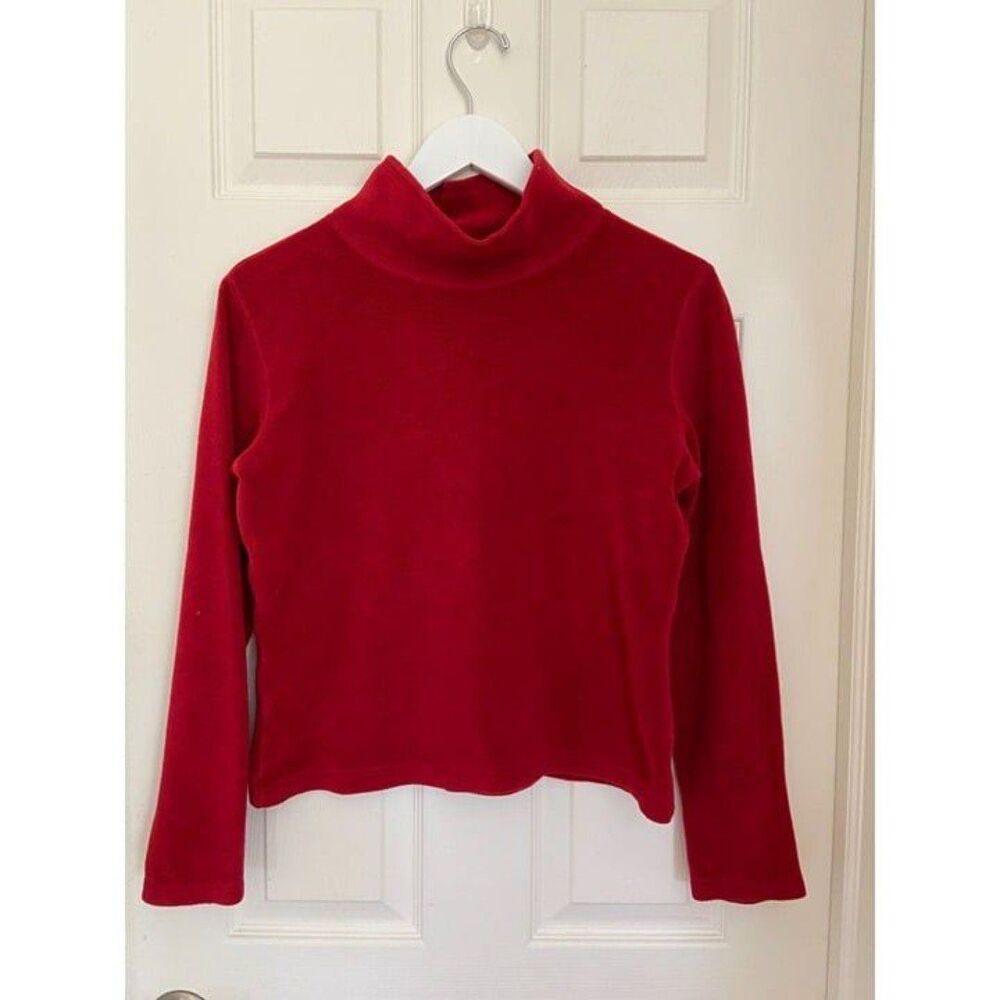 LOFT red cozy turtleneck (small)